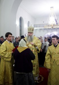 Всенощное бдение в Свято-Никольском мужском монастыре г. Саратова