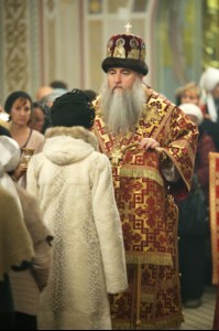Всенощное бдение в Свято-Троицком кафедральном соборе Саратова