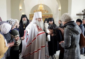 Божественная Литургия в Cвято-Никольском мужском монастыре г. Саратова