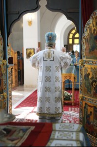 Божественная литургия в Свято-Алексиевском женском монастыре г. Саратова