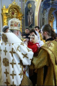 Божественная литургия в Свято-Троицком кафедральном соборе г.Саратова