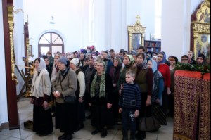 Божественная литургия в храме во имя святого великомученика Георгия Победоносца г.Саратова