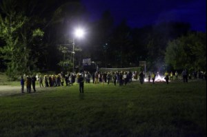 В православном лагере «Солнечный» прошло торжественное открытие первой смены