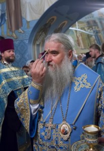 Всенощное бдение с чином Погребения Божией Матери в Свято-Троицком кафедральном соборе г. Саратова