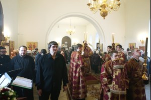 Великое освящение храма святых мучеников Адриана и Наталии г. Саратова и Божественная литургия в новоосвященном храме