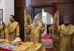 Божественная литургия в Свято-Алексиевском женском монастыре г. Саратова