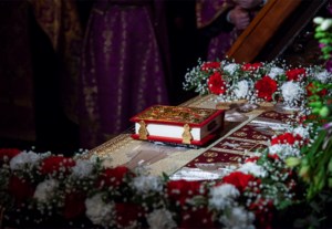 Утреня Великой Субботы с Чином погребения в храме в честь Сошествия Святого Духа г. Саратова