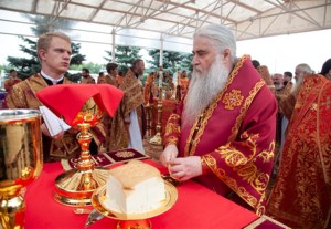 Божественная литургия в Вавиловом Доле