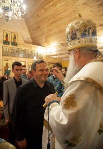Всенощное бдение в храме в честь Рождества Пресвятой Богородицы г. Саратова