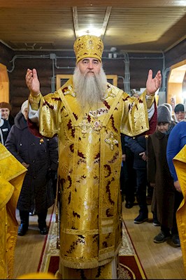 Великое освящение храма Казанской иконы Божией Матери г. Вольска и Божественная литургия в новоосвященном храме