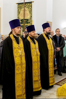 Всенощное бдение в храме святителя Спиридона Тримифунтского г. Саратова