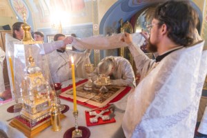 Митрополит Лонгин совершил чин Великого освящения воды
