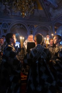 Пассия в Свято-Троицком кафедральном соборе г. Саратова