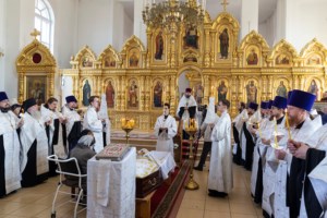 Состоялось отпевание протоиерея Лазаря Новокрещеных