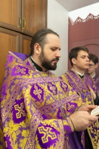 Божественная литургия в храме во имя святой великомученицы Екатерины г. Саратова