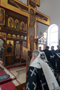 Пассия в храме в честь Успения Божией Матери г.Вольска