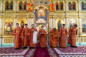 Всенощное бдение в храме Сошествия Святого Духа г. Саратова