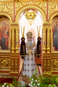 Божественная литургия в храме святого благоверного князя Александра Невского г. Саратова