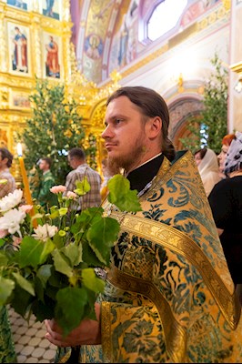 Всенощное бдение в Свято-Троицком кафедральном соборе г.Саратова