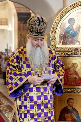 Божественная литургия в Свято-Никольском мужском монастыре г. Саратова