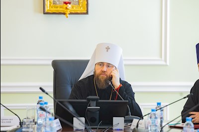 Митрополит Игнатий возглавил общее собрание благочинных Саратовской епархии и Административного секретариата
