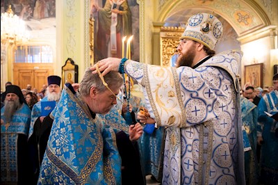Митрополит Игнатий совершил всенощное бдение в Покровском соборе г. Саратова