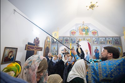 Митрополит Игнатий совершил Великое освящение храма в честь иконы Божией Матери «Спорительница хлебов» с. Кувыка и первую Божественную литургию в новоосвященном храме