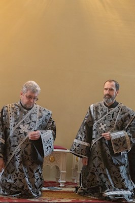 Митрополит Игнатий совершил Литургию Преждеосвященных Даров в Покровском соборе г. Саратова