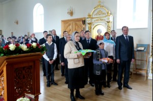 Литургия Преждеосвященных Даров в храме в честь Казанской иконы Божией Матери р.п.Татищево