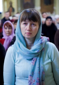 Божественная литургия в храме в честь Покрова Пресвятой Богородицы г. Саратова