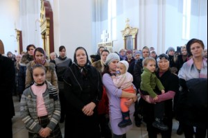 Божественная литургия в храме великомученика Георгия Победоносца г. Саратова