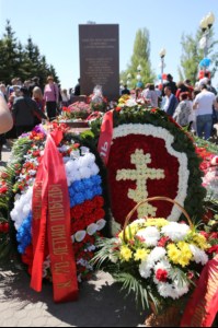 Митрополит Лонгин принял участие в торжественных мероприятиях в парке Победы на Соколовой горе