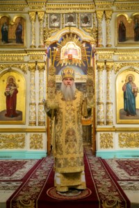 Божественная литургия в храме Сошествия Святого Духа г. Саратова