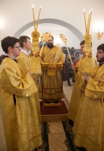 Великое освящение храма во имя святителя Иоанна Златоуста в п. Зональный г.Саратова