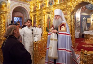 Всенощное бдение в Свято-Троицком кафедральном соборе г. Саратова