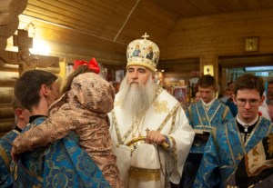 Всенощное бдение в храме в честь Рождества Пресвятой Богородицы г. Саратова