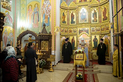 Всенощное бдение в Иоанновском женском монастыре с. Алексеевка