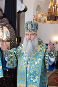Божественная литургия в храме в честь иконы Божией Матери «Всех скорбящих Радость» г. Саратова