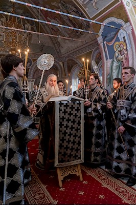 Пассия в Свято-Троицком кафедральном соборе г. Саратова