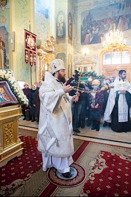 В праздник Крещения Господня митрополит Игнатий совершил Божественную литургию
