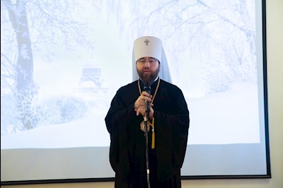 Митрополит Игнатий посетил зимний отчетный концерт вокалистов Центра по развитию детского и юношеского творчества при СПДС