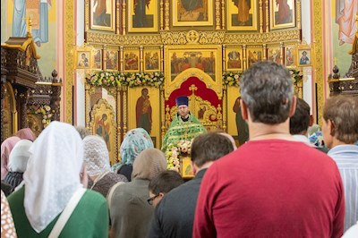 Митрополит Игнатий совершил Божественную литургию в Иоанновском женском монастыре в пос. Алексеевка Хвалынского района