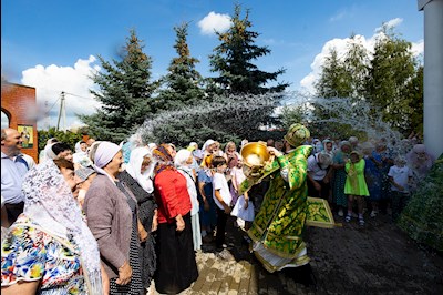 Митрополит Игнатий совершил Божественную литургию в Свято-Сергиевском женском монастыре с. Алексеевка