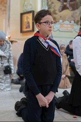 Митрополит Игнатий совершил Литургию Преждеосвященных Даров в Покровском соборе г. Саратова