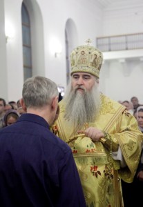Всенощное бдение в Свято-Никольском мужском монастыре г. Саратова