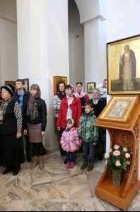 Божественная литургия в Свято-Алексиевском женском монастыре г. Саратова