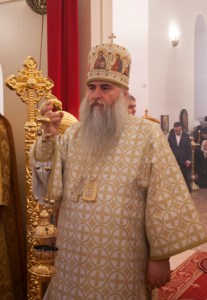 Божественная литургия на Архиерейском подворье — храме святых равноапостольных Кирилла и Мефодия при СГУ