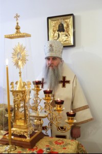 Божественная литургия и Великое освящение в Свято-Алексиевском женском монастыре г. Саратова