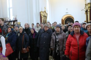Божественная литургия в храме во имя святого великомученика Георгия Победоносца г.Саратова