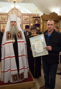 Всенощное бдение в храме во имя священномученика Космы Саратовского г. Саратова